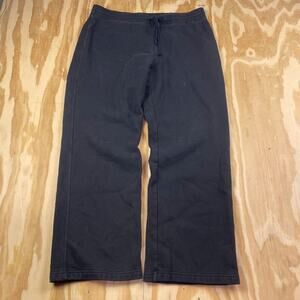 Columbia Wide Leg Baggy Sweatpants – Black – Women’s XL